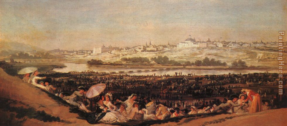 Francisco de Goya Festival at the Meadow of San Isadore